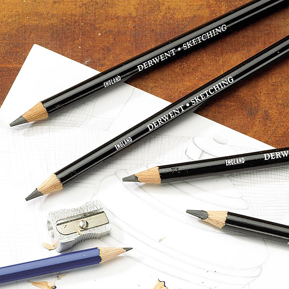 Derwent Sketching Pencil 6'lı Teneke Kutu (Sketch Kalemi)