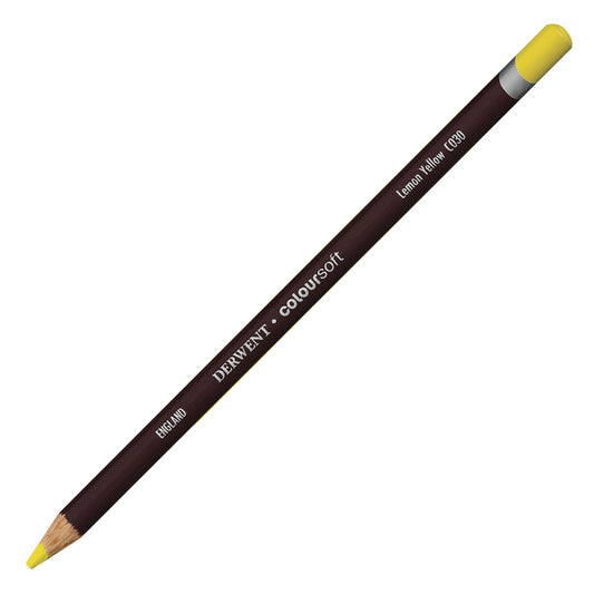 Derwent Coloursoft Pencil Lemon Yellow (C030)