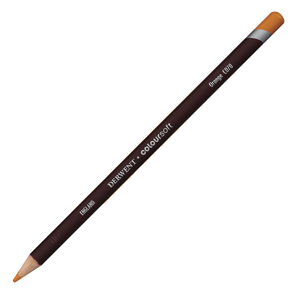 Derwent Coloursoft Pencil Orange (C070)