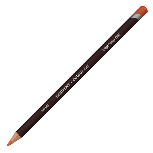 Derwent Coloursoft Pencil Bright Orange (C080)