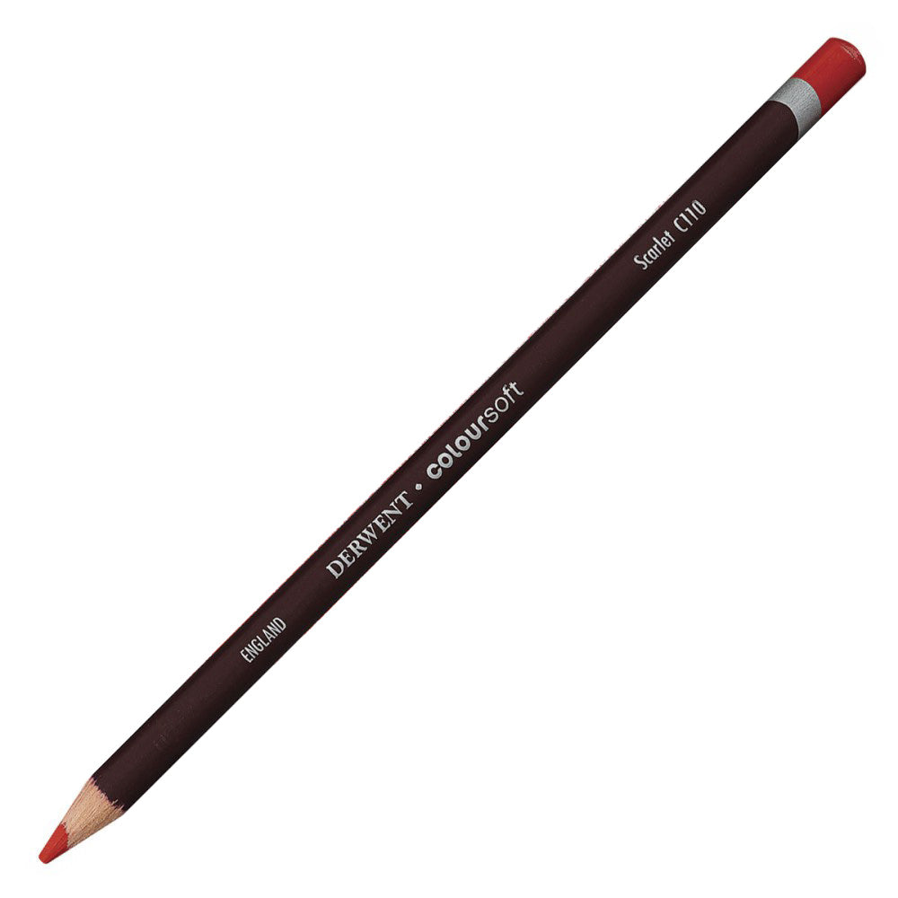 Derwent Coloursoft Pencil Scarlet (C110)