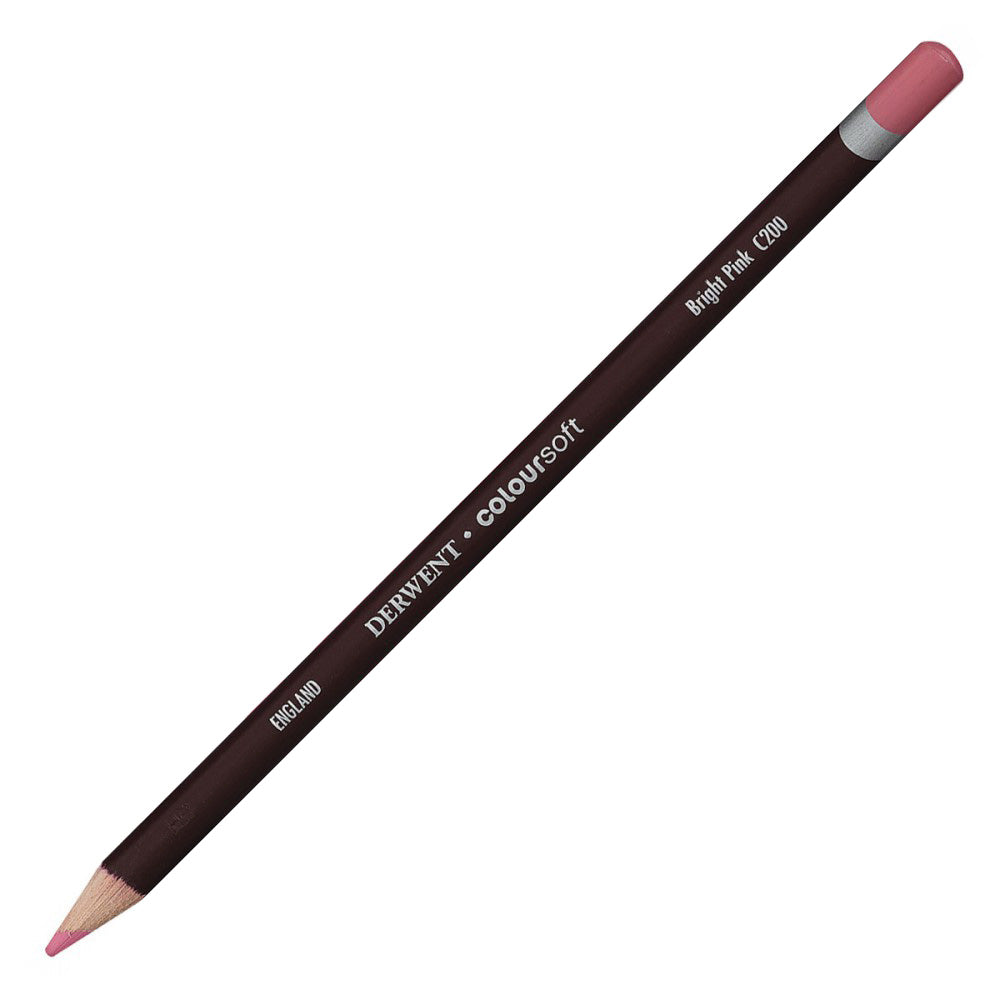 Derwent Coloursoft Pencil Bright Pink (C200)