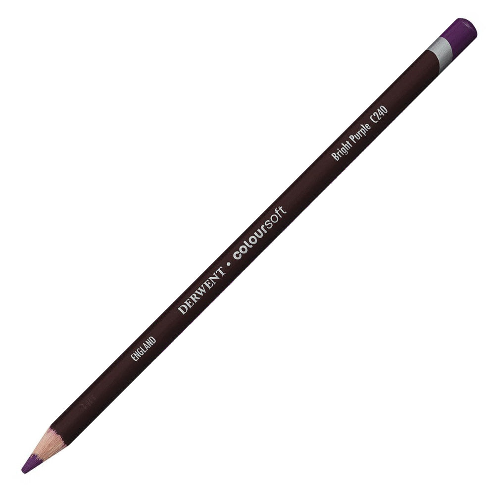 Derwent Coloursoft Pencil Bright Purple (C240)