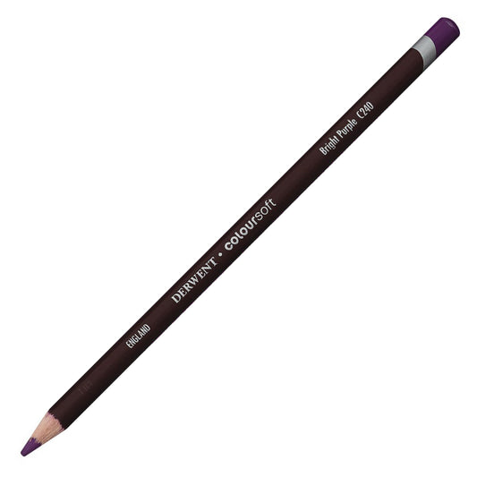 Derwent Coloursoft Pencil Bright Purple (C240)