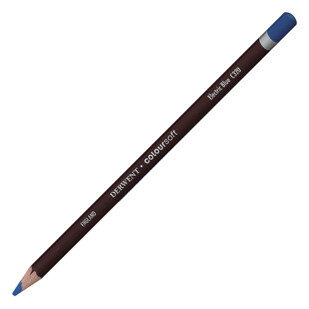 Derwent Coloursoft Pencil Electric Blue (C320)
