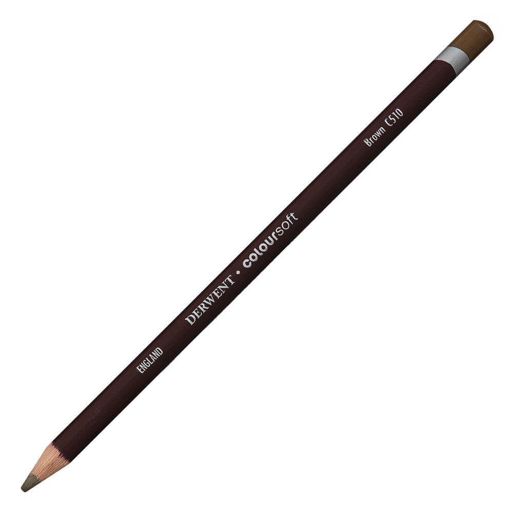 Derwent Coloursoft Pencil Brown (C510)