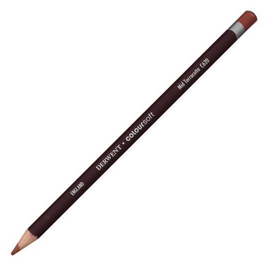 Derwent Coloursoft Pencil Mid Terracotta (C620)