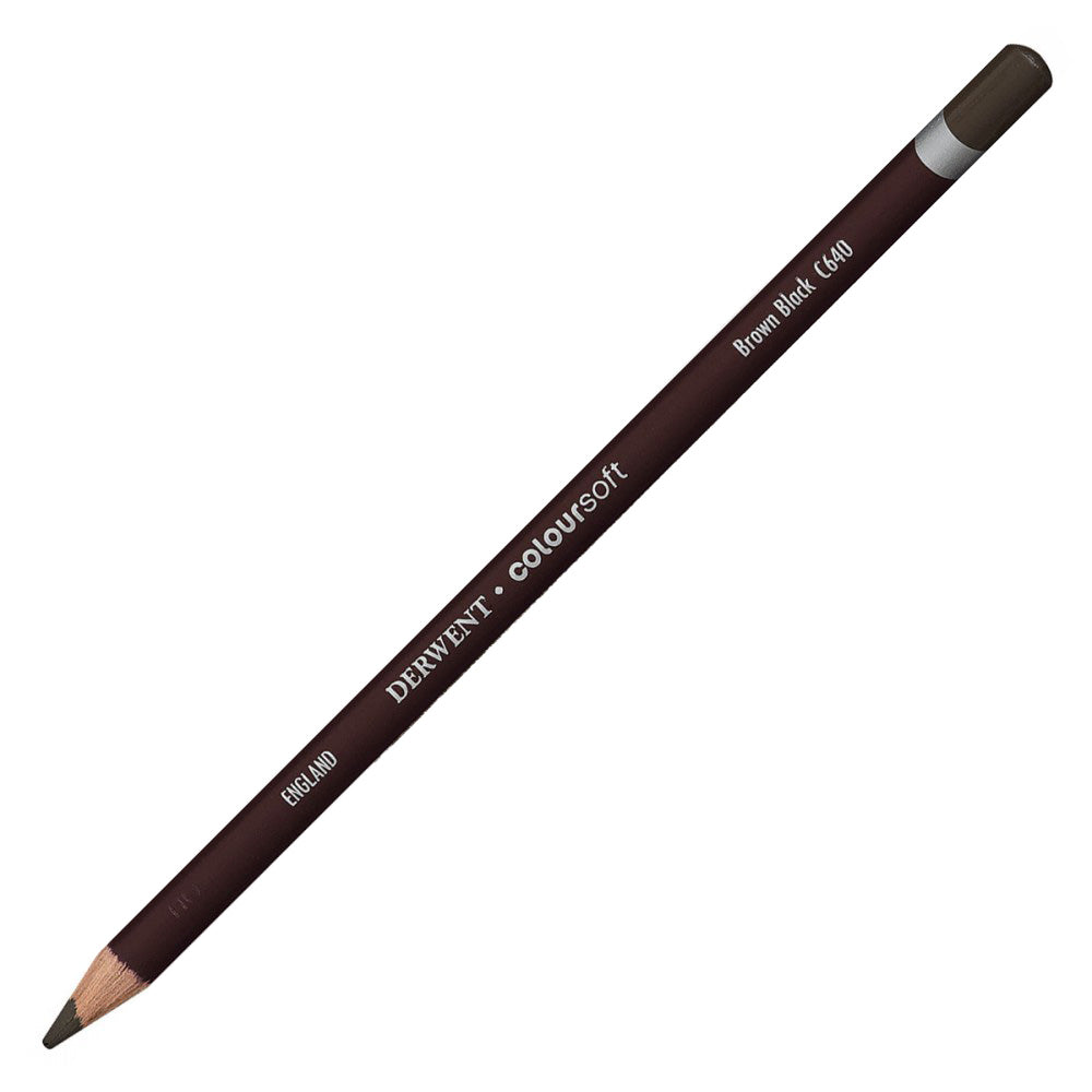 Derwent Coloursoft Pencil Brown Black (C640)
