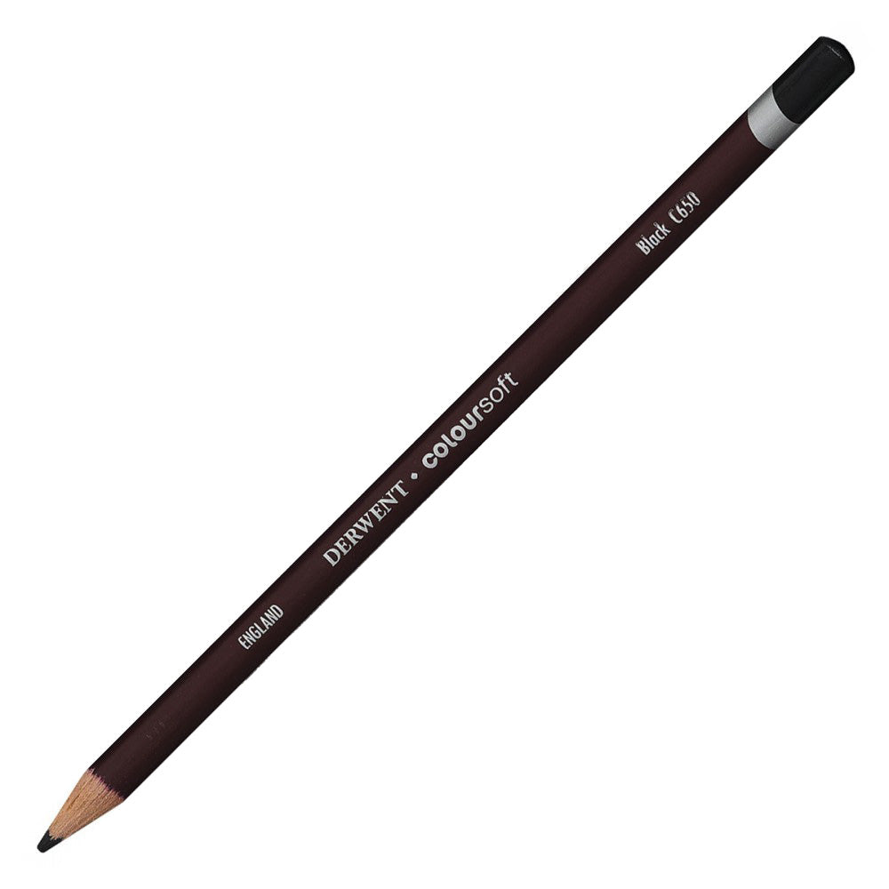 Derwent Coloursoft Pencil Black (C650)