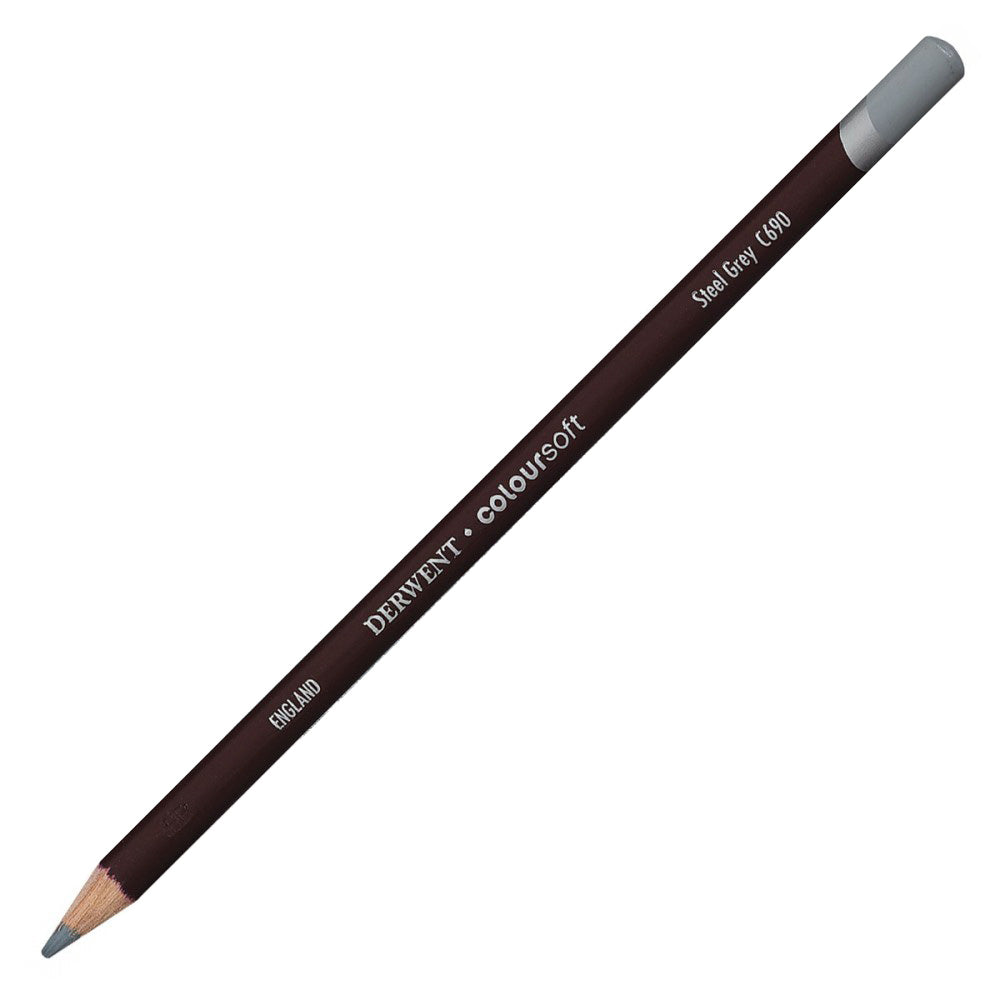 Derwent Coloursoft Pencil Steel Grey (C690)