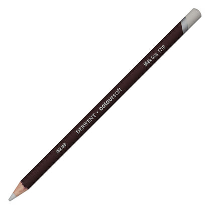 Derwent Coloursoft Pencil White Grey (C710)
