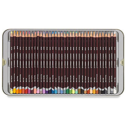 Derwent Coloursoft Pencil 36'li Teneke Kutu (Yumuşak Kuru Boya Kalemi)
