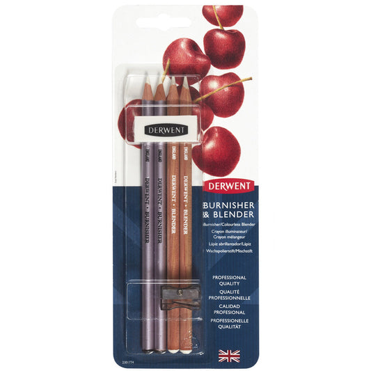 Derwent Blender&Burnisher Blister Set