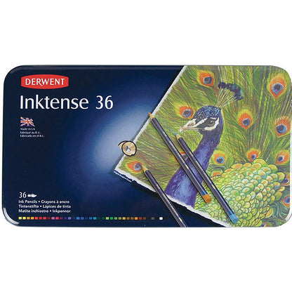Derwent Inktense Pencil 36'li Teneke Kutu (Mürekkep Kalemi)