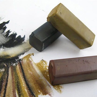 Derwent XL Graphite Blocks Olive Green (01)