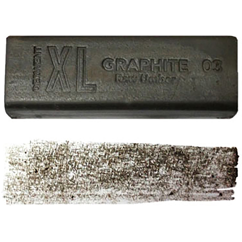 Derwent XL Graphite Blocks Raw Umber (03)