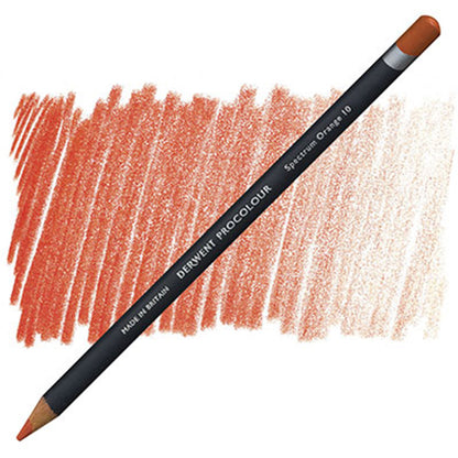 Derwent Procolour Pencil Spectrum Orange (10)