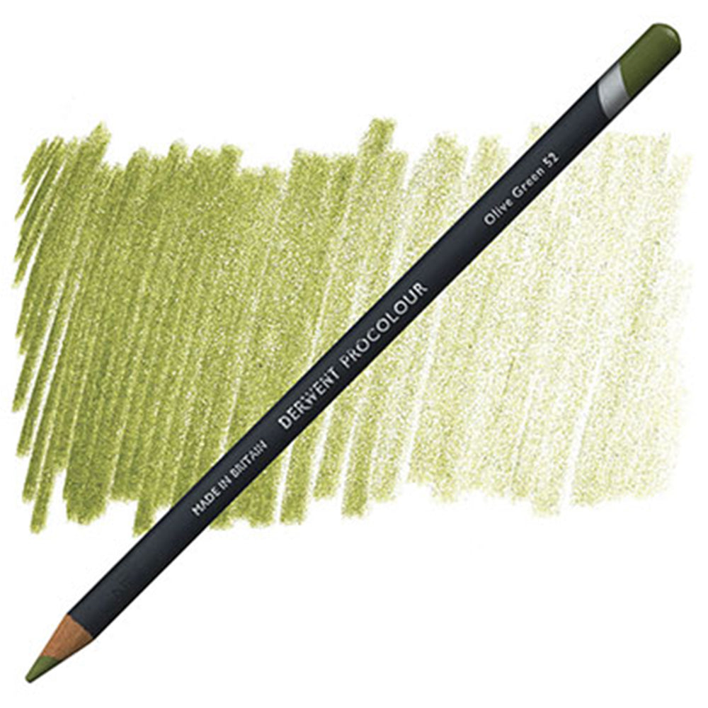 Derwent Procolour Pencil Olive Green (52)