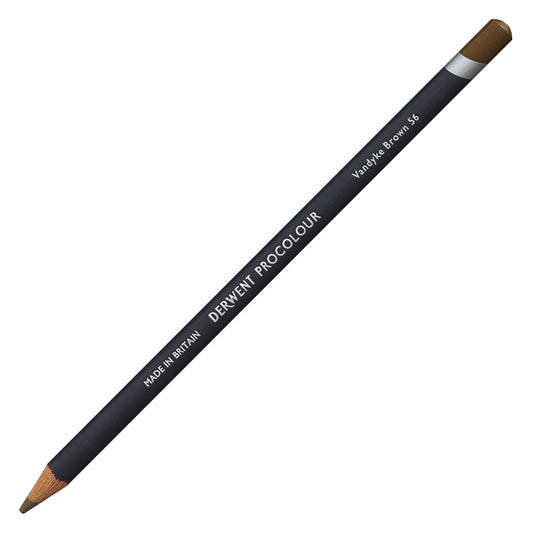 Derwent Procolour Pencil Vandyke Brown (56)