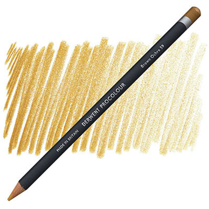 Derwent Procolour Pencil Brown Ochre (59)