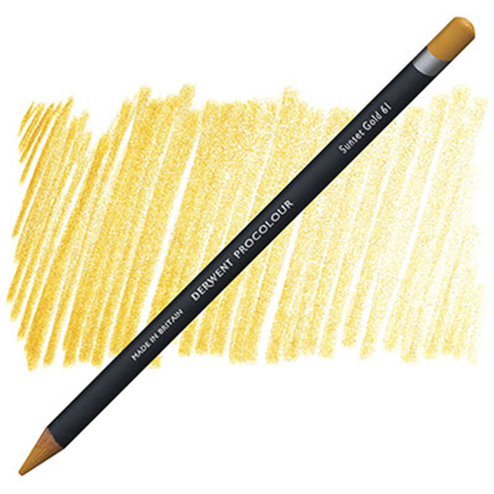 Derwent Procolour Pencil Sunset Gold (61)