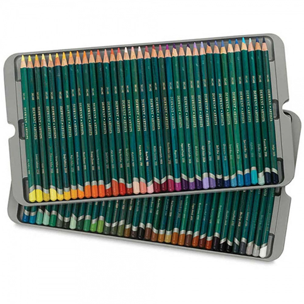 Derwent Artists Pencil 72'li Teneke Kutu (Kuru Boya Kalemi)