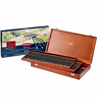Derwent Artists Pencil 120'li Ahşap Kutu (Kuru Boya Kalemi)