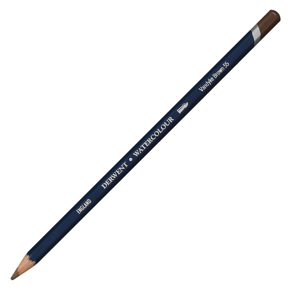 Derwent Watercolour Pencil Vandyke Brown (55)