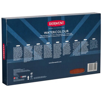 Derwent Watercolour Pencil 72'li Ahşap Kutu