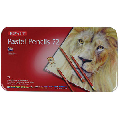 Derwent Pastel Pencil 72'li Teneke Kutu (Pastel Kalem)