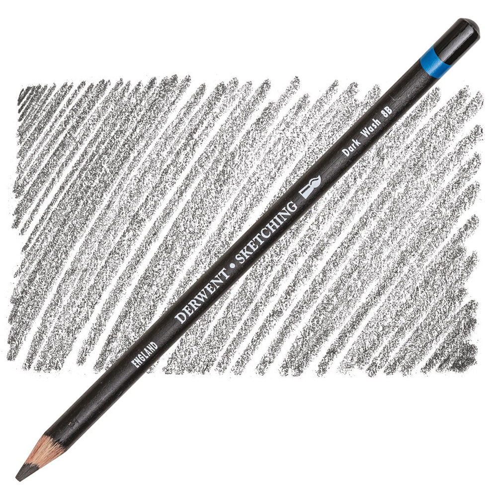 Derwent Watersoluble Sketching Pencil (8B) Dark Wash