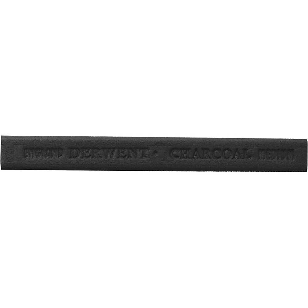 Derwent Compressed Charcoal Medium Stick (Orta) (Sıkıştırılmış Kömür Çubuk)