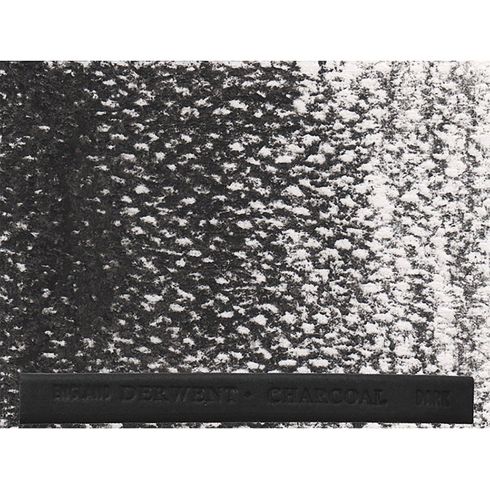 Derwent Compressed Charcoal Dark Stick (Koyu) (Sıkıştırılmış Kömür Çubuk)