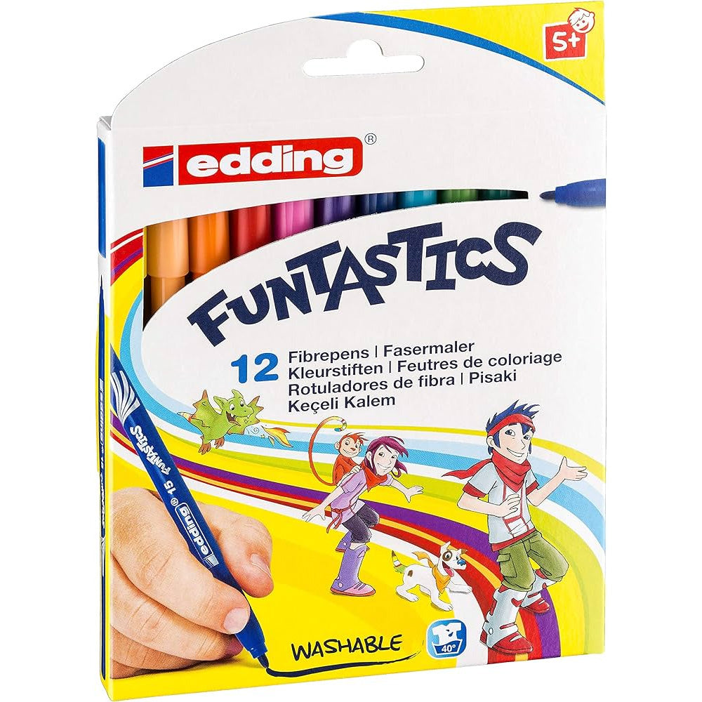 Edding Funtastics Keçeli Kalem 12'li Set İnce
