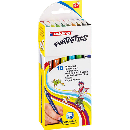 Edding Funtastics Keçeli Kalem 18'li Set İnce