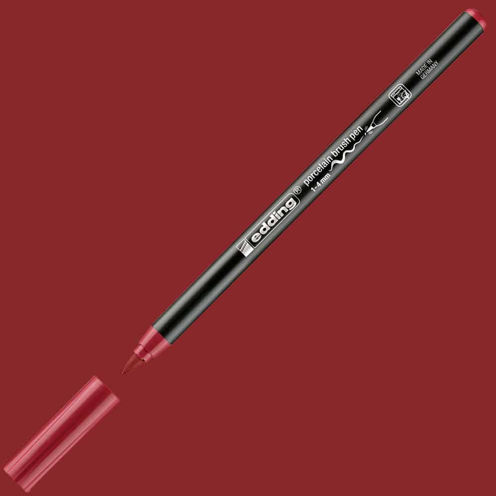 Edding Porselen Kalemi Karmina Kırmızısı (19)