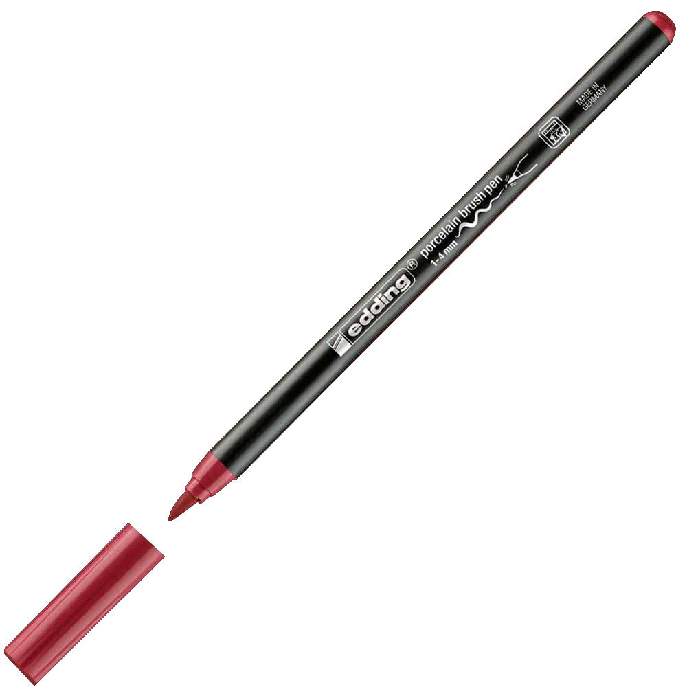 Edding Porselen Kalemi Karmina Kırmızısı (19)