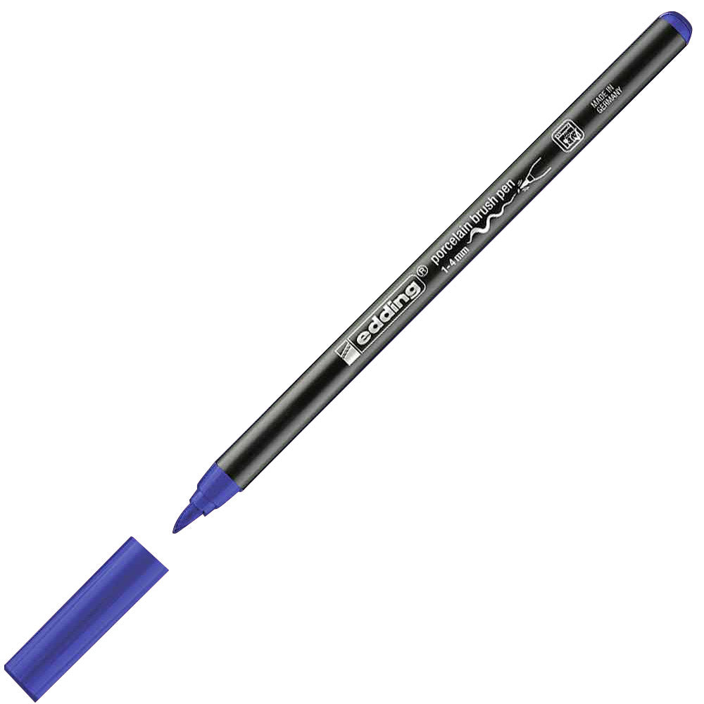 Edding Porselen Kalemi Mavi (03)