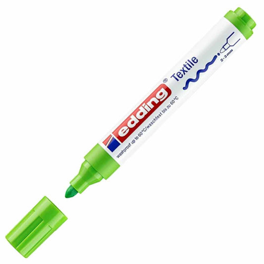 Edding Tekstil Markörü 2-3mm Açık Yeşil (11)
