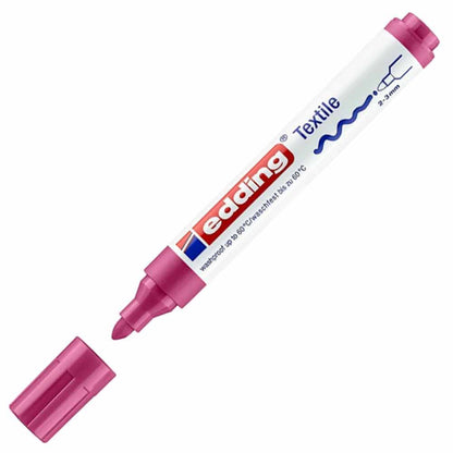 Edding Tekstil Markörü 2-3mm Karmin (19)