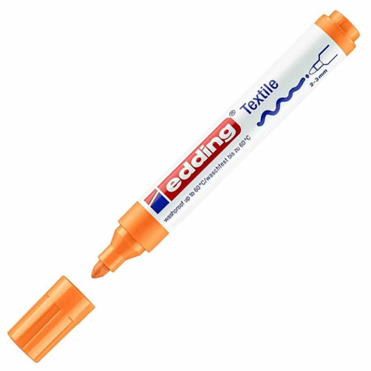 Edding Tekstil Markörü 2-3mm Neon Turuncu (66)