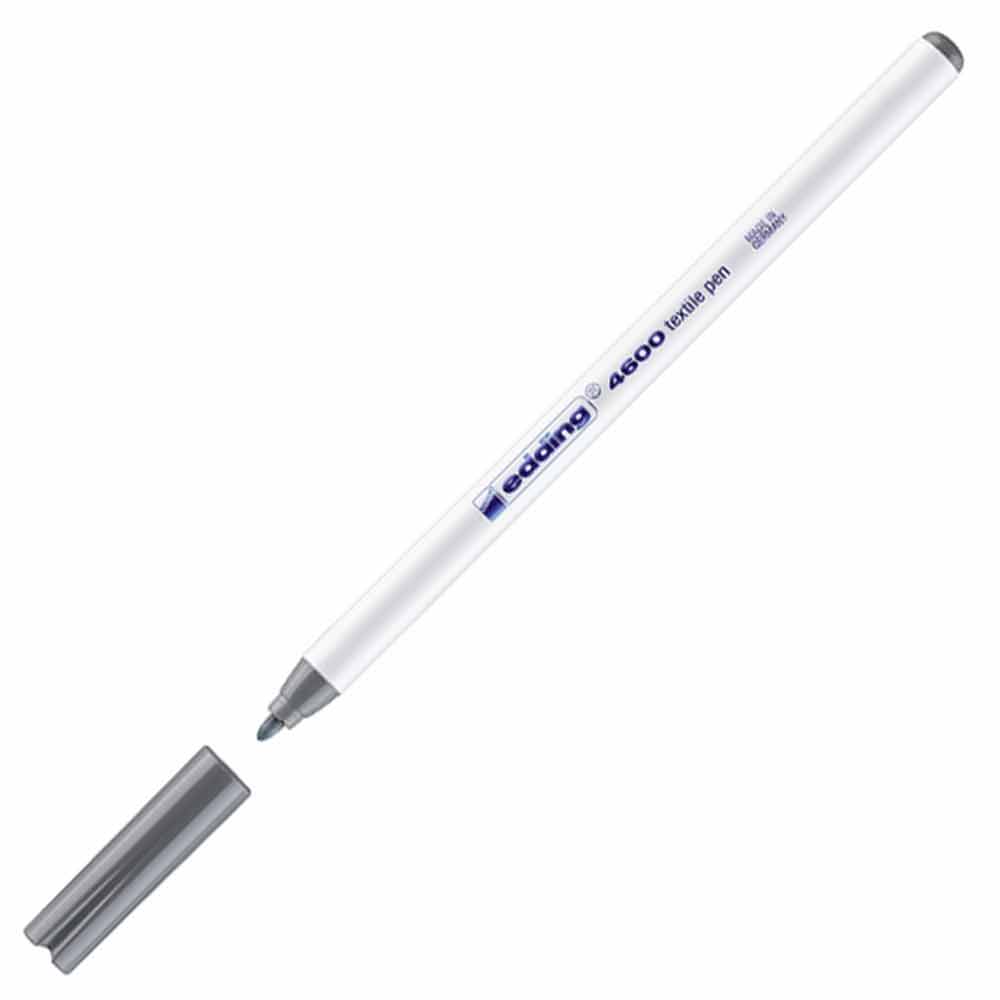 Edding Tekstil Kalemi 1mm Gri (12)
