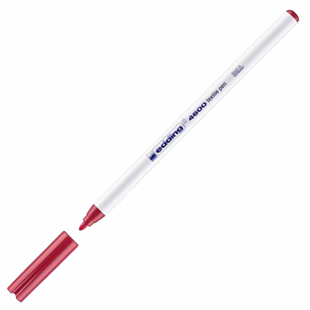 Edding Tekstil Kalemi 1mm Karmin (19)