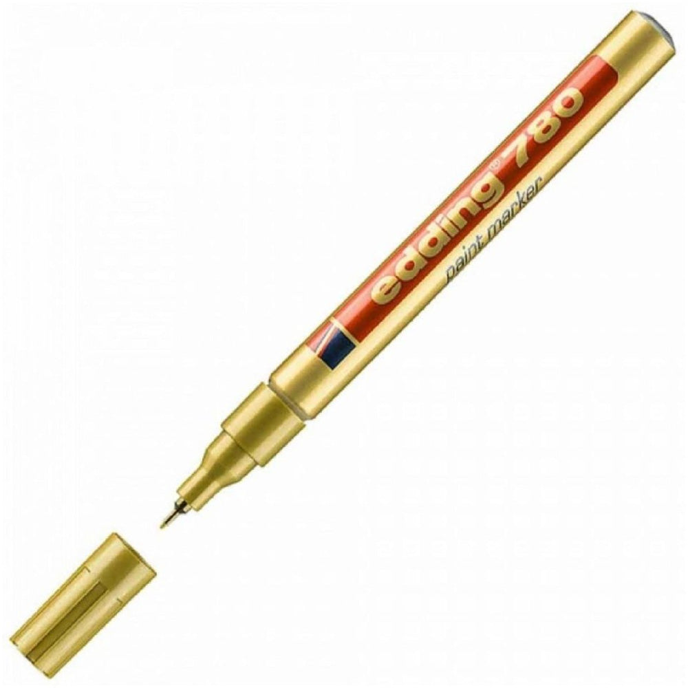 Edding 780 Paint Marker 0.8mm Altın (İğne Uçlu Dekor Markörü)