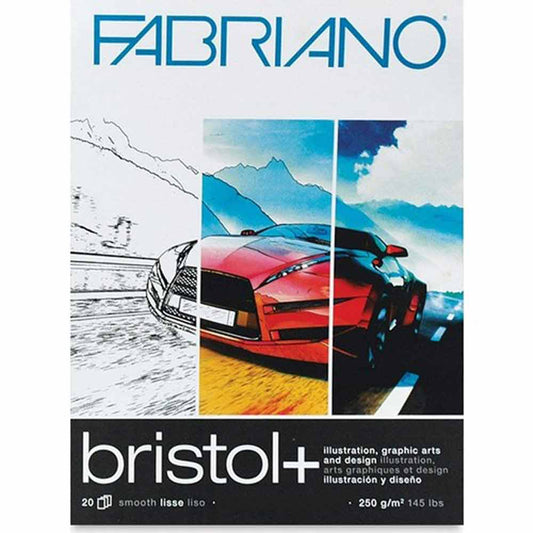 Fabriano Bristol Pad 250gr Markör Blok A5 (14.8x21cm) 20 Sayfa