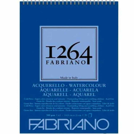 Fabriano 1264 Mix Media Spiralli Defter 300gr 30 Sayfa A4 (21x29.7cm)