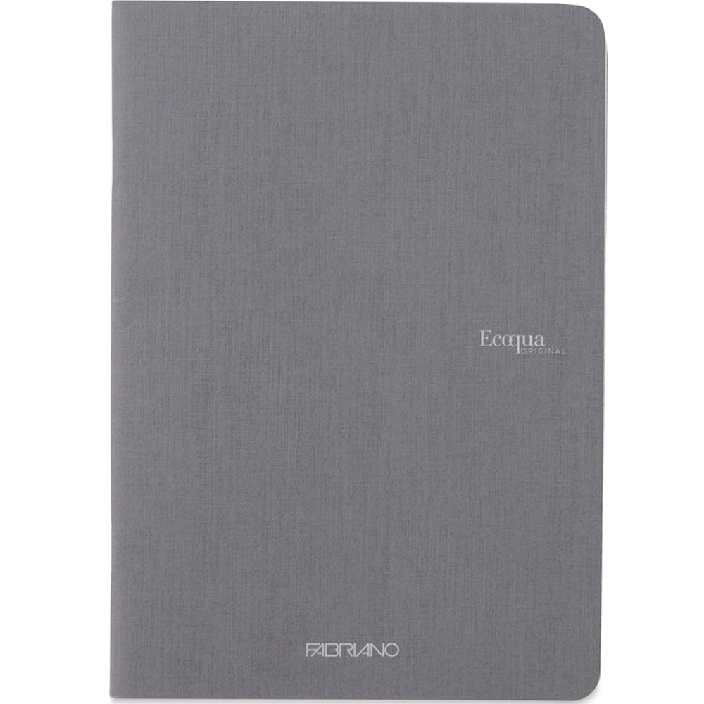 Fabriano Ecoqua Original Notebook 90gr A5 Antracite Blank 40 Sayfa