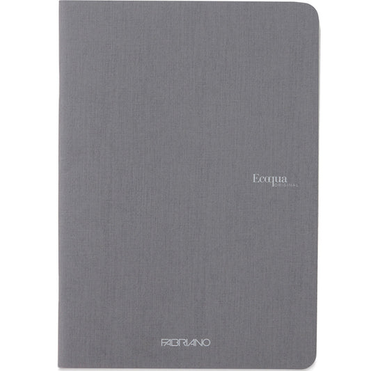 Fabriano Ecoqua Original Notebook 90gr A5 Antracite Blank 40 Sayfa