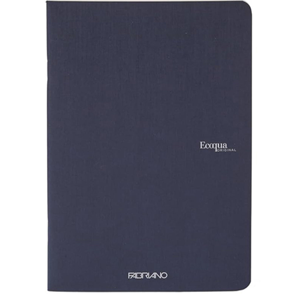 Fabriano Ecoqua Original Notebook 90gr A5 Dark Blue Blank 40 Sayfa