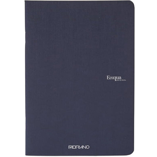 Fabriano Ecoqua Original Notebook 90gr A5 Dark Blue Blank 40 Sayfa